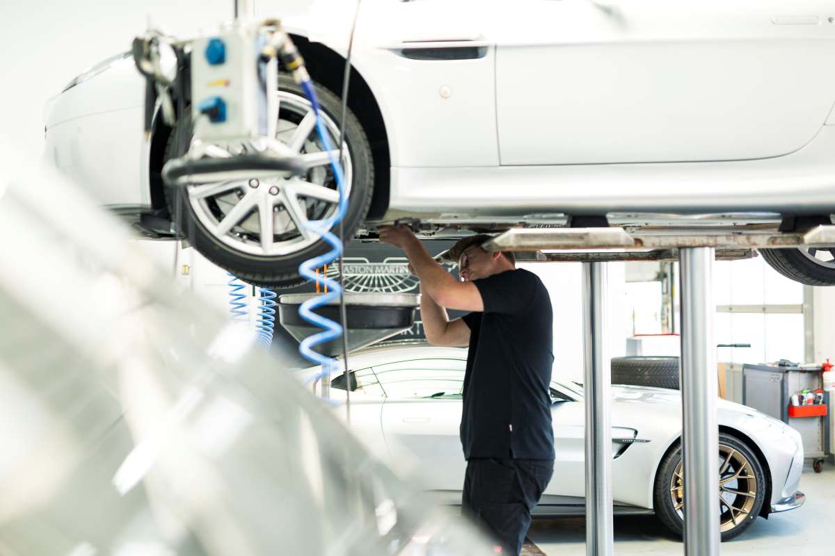 Aston Martin Dresden Wartung
